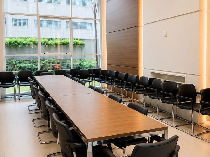 Sala de reunião do escritório